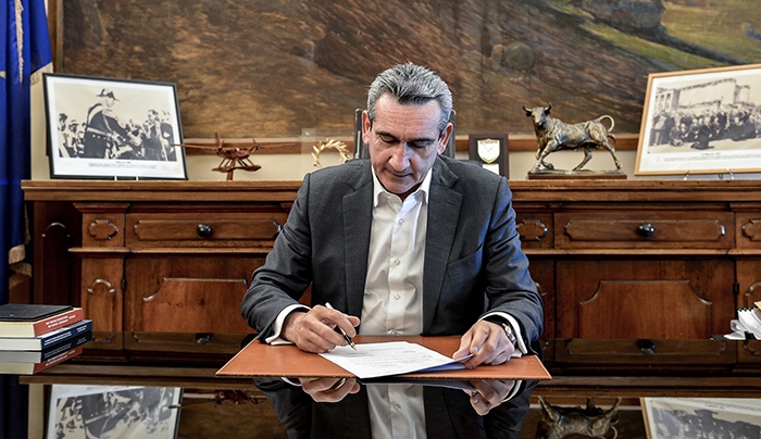 Επαναδιαγράμμιση του επαρχιακού οδικού δικτύου Λέρου, από την Περιφέρεια Νοτίου Αιγαίου