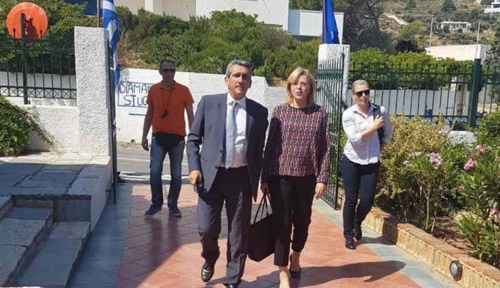 Γ. Χατζημάρκος στην Κορίνα Κρέτσου: «Άπιαστο όνειρο για τα νησιά μας οι ίσες ευκαιρίες, 57 χρόνια μετά τη Συνθήκη της Ρώμης»