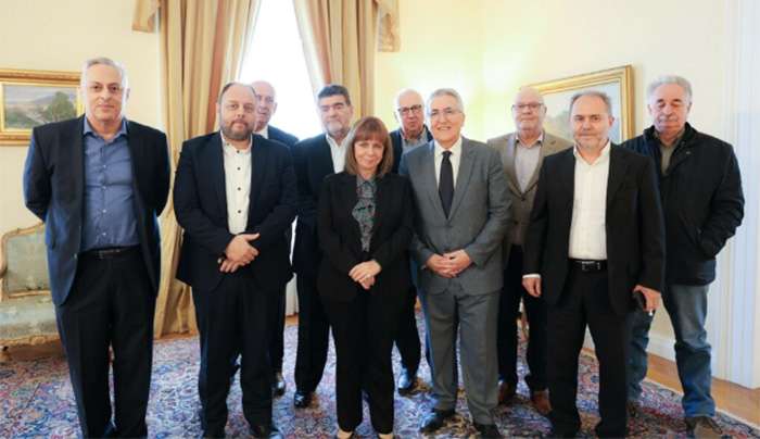 Δήλωση Προέδρου ΓΣΕΕ  μετά τη συνάντηση του Προεδρείου της Συνομοσπονδίας με την Πρόεδρο της Δημοκρατίας