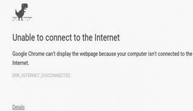 Το κρυμμένο παιχνίδι της Google -Παίζει μόνο όταν πέφτει το Ιντερνετ [εικόνα &amp; βίντεο]