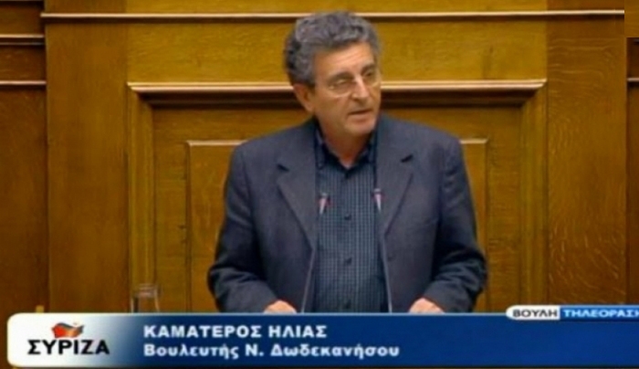 Διευκόλυνση ελεύθερων επαγγελματιών για τις εισφορές στον ΟΑΕΕ ζήτησε ο Ηλίας Καματερός