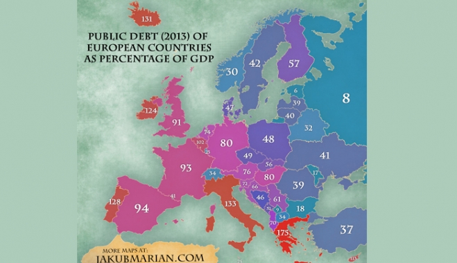 Πόσο είναι το δημόσιο χρέος - Κάθε ένας Ελληνας πολίτης χρωστά τουλάχιστον 38.600 δολάρια