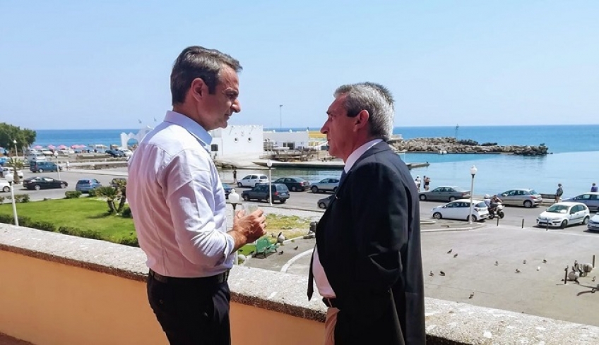 Οι πρώτες δηλώσεις του Κυριάκου Μητσοτάκη από τη Ρόδο (Video)