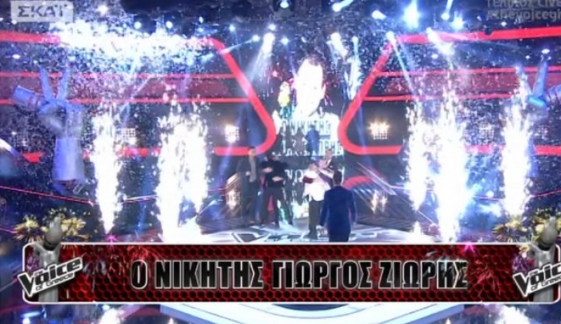 The Voice Τελικός: Νικητής ο Γιώργος Ζιώρης!