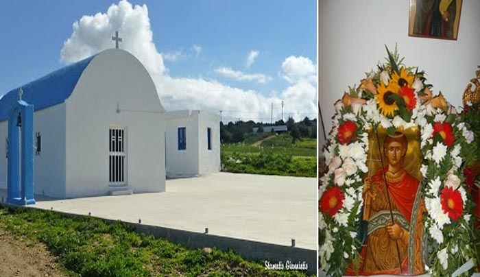 Η εορτή του Αγίου Φανουρίου στο εξωκκλήσι στο Μαστιχάρι