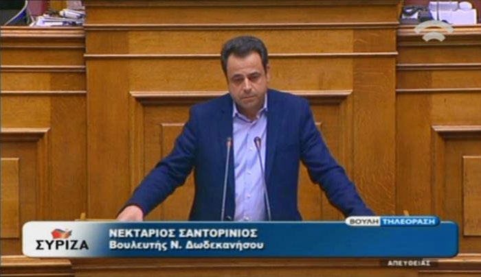Ν. Σαντορινιός: Η Αξιωματική Αντιπολίτευση και τα συστημικά ΜΜΕ, σε αγαστή συνεργασία, επιλέγουν να ποντάρουν και πάλι στο σενάριο του εκφοβισμού