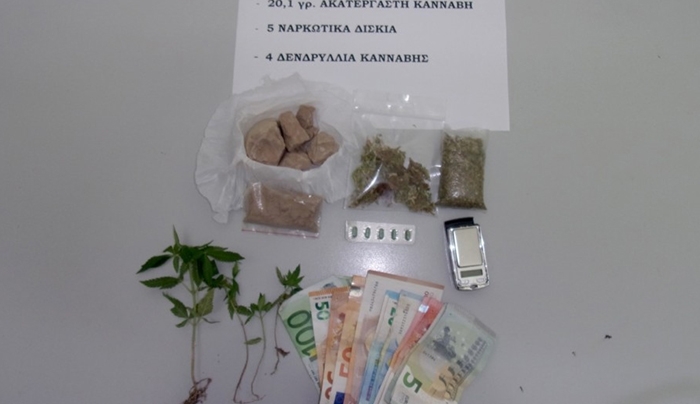 Συνελήφθησαν στη Ρόδο δυο ημεδαποί εμπλεκόμενοι σε ξεχωριστές υποθέσεις ναρκωτικών
