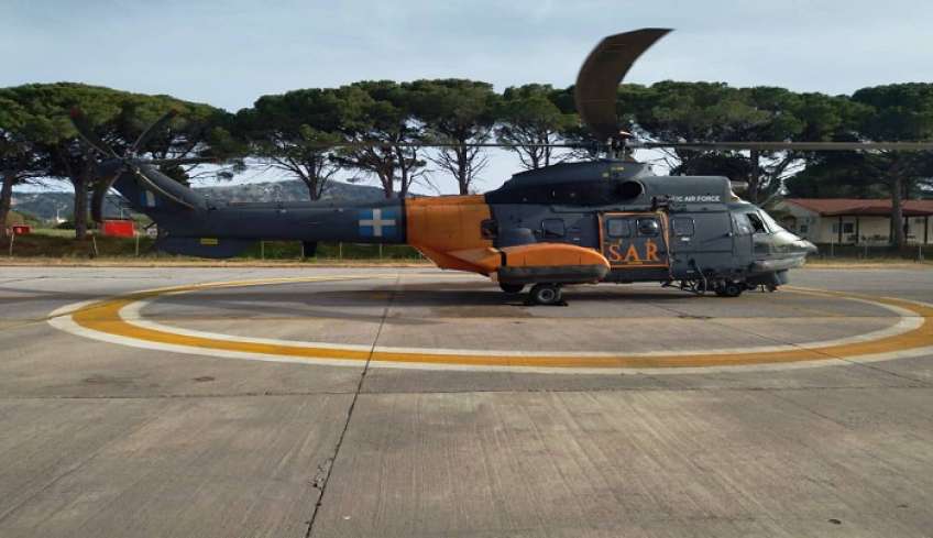 18χρονη που τραυματίσθηκε σε αναρρίχηση στην Κάλυμνο, μεταφέρεται με super puma στο Νοσοκομείο Ρόδου