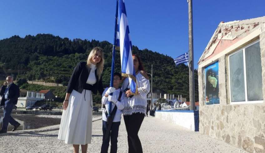 Φεύγει για την Τήλο ο ένας και μοναδικός μαθητής του Δημοτικού Σχολείου Μαθρακίου
