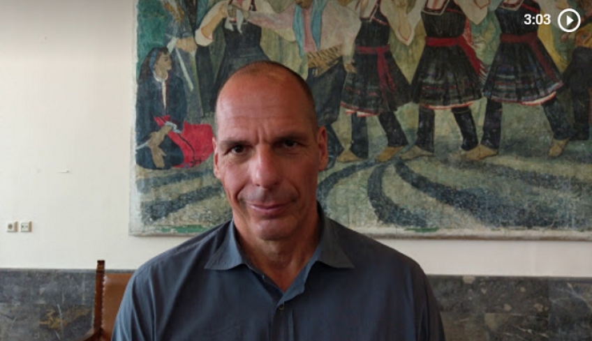 Βιντεοσκοπημένο μήνυμα του Γραμματέα του ΜέΡΑ25 Γιάννη Βαρουφάκη προς τους πολίτες της Κώ