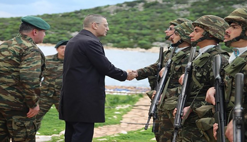 Στο Καστελόριζο ο Αλκιβιάδης Στεφανής