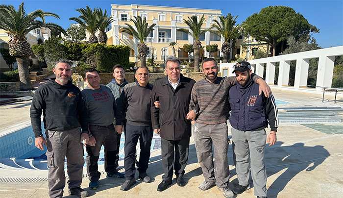 «Επίσκεψη και διαδοχικές συναντήσεις του Μάνου Κόνσολα στη Λέρο»