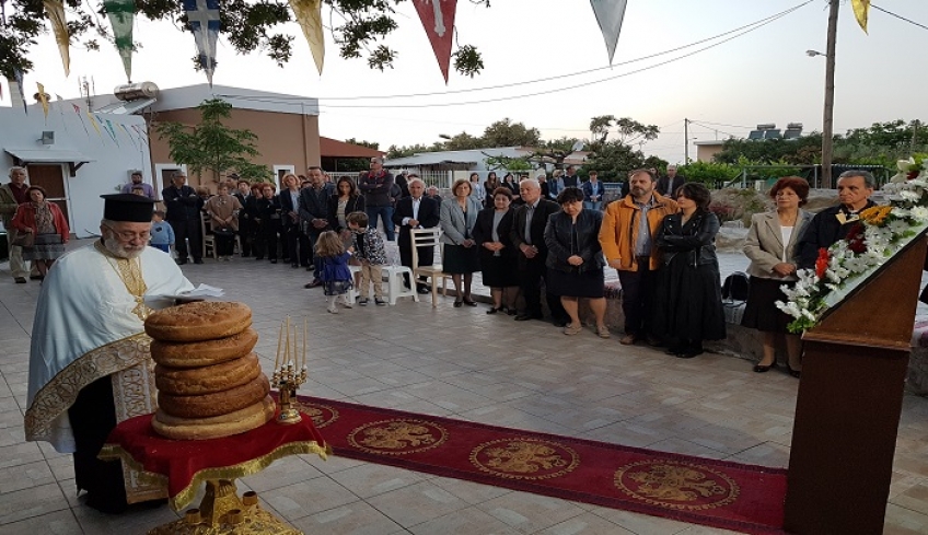 Πάρα πολύς κόσμος παραβρέθηκε και φέτος στον Εσπερινό του Αγίου Γεωργίου του Κεφάλα