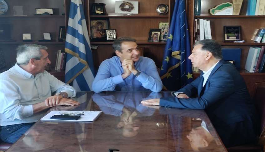 Στην Κω ο Κυριάκος Μητσοτάκης