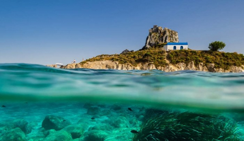 Το νησί με το εκκλησάκι στην Κω
