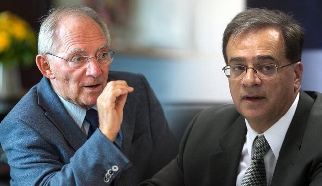 Χαρδούβελης μετά το ραντεβού με Σόιμπλε: «Θέλουμε σύντομα κοινά αποδεκτή λύση για την επόμενη ημέρα»