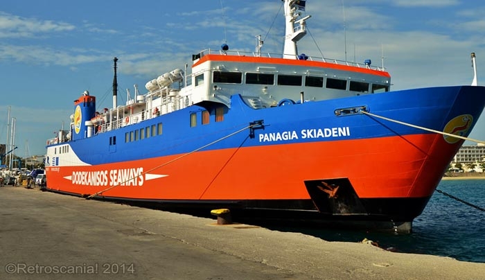 Τα δρομολόγια του «Dodekanisos Express» και ‘Παναγία Σκιαδενή» για την περίοδο 24/10/16-30/10/16