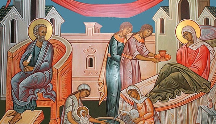 Σαν σήμερα γεννήθηκε η Παναγία