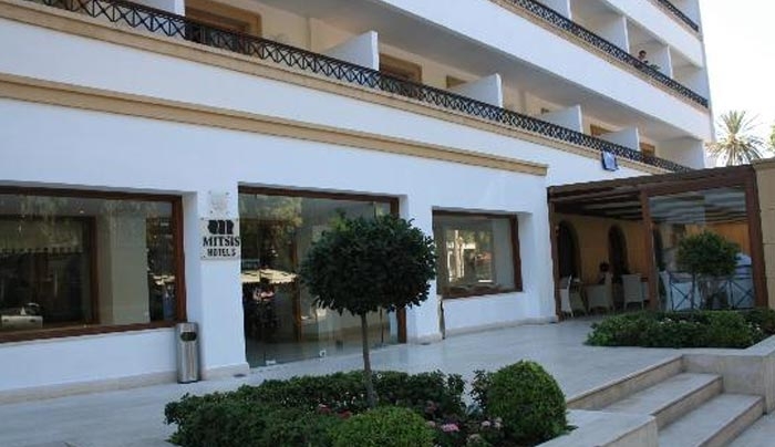 Ευχαριστήριο προς ξενοδοχείο Mitsis Petit Palais Beach Hotel, Ρόδος