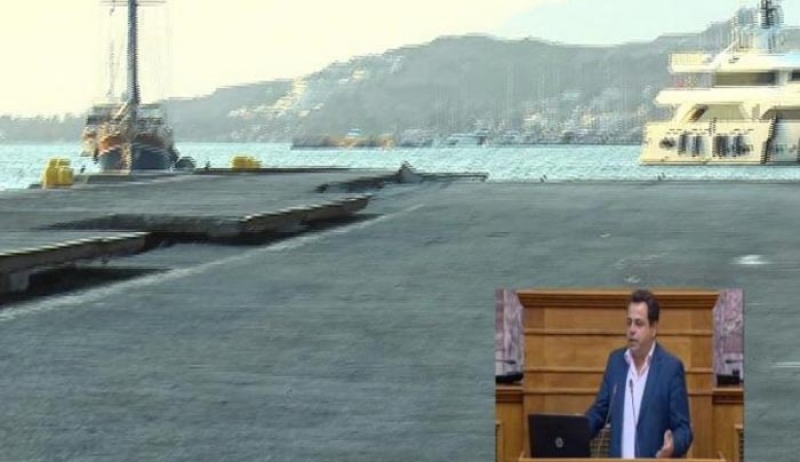Ν. Σαντορινιός: 8 εκ. ευρώ για πλήρη αποκατάσταση λιμανιού Κω (βίντεο)