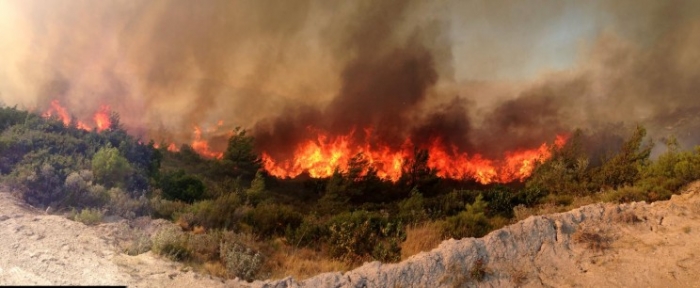 Φωτιά στη Σάλακο