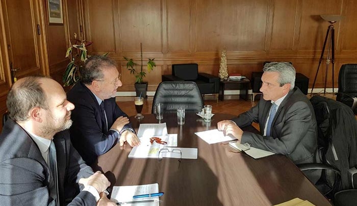 Επαφές του Περιφερειάρχη στο Υπουργείο Οικονομίας και Ανάπτυξης, στο πλαίσιο της εκστρατείας κάλυψης του χρηματοδοτικού κενού