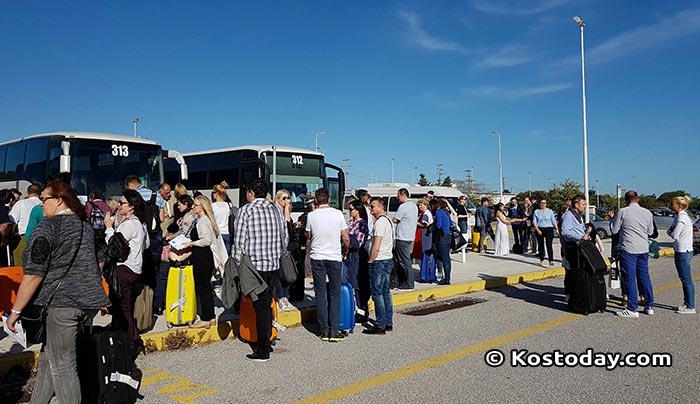 ΚΩΣ: -4,79 στις αφίξεις εσωτερικού &amp; -1% στις αναχωρήσεις ο Φεβρουάριος