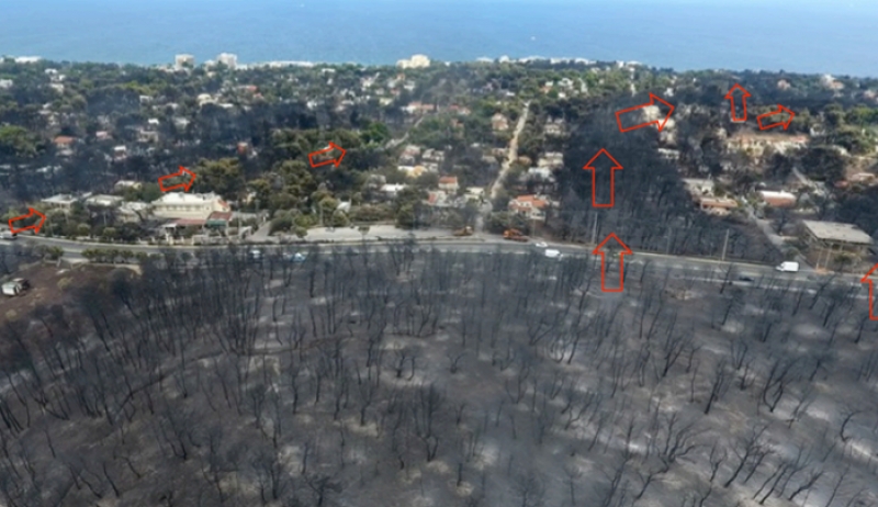 Έρευνα: Έτσι φτάσαμε στην εθνική τραγωδία στο Μάτι - Οι πέντε βασικές αιτίες (φωτό)