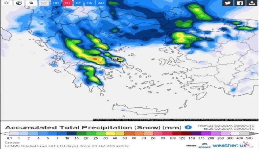 Καιρός – Καλλιάνος reloaded! Ο χιονιάς θα είναι ιστορικός!