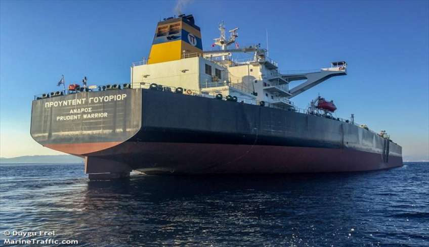Μετά από 173 ημέρες ελεύθερο το δεξαμενόπλοιο “PRUDENΤ WARRIOR” που κρατείτο στο Ιράν. Από την Κάλυμνο ο καπετάνιος του και ένα μέλος του πληρώματος.
