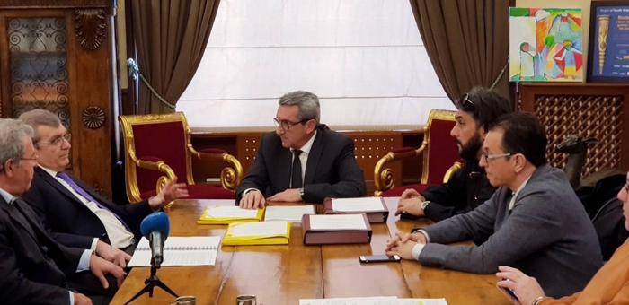 Παραδόθηκε στον Περιφερειάρχη, Γιώργο Χατζημάρκο η μελέτη του Ακτινοθεραπευτικού Τμήματος του Νοσοκομείου Ρόδου