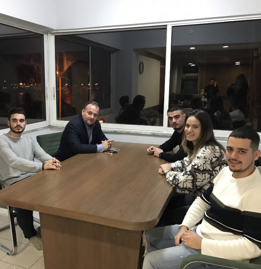 ΣΥΝΑΝΤΗΣΗ ΤΟΥ ΙΩΑΝΝΗ ΠΑΠΠΑ ΜΕ ΤΗΝ Δ.Α.Π.   Ν.Δ.Φ.Κ. ΠΑΝΕΠΙΣΤΗΜΙΟΥ ΑΙΓΑΙΟΥ