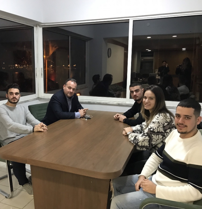ΣΥΝΑΝΤΗΣΗ ΤΟΥ ΙΩΑΝΝΗ ΠΑΠΠΑ ΜΕ ΤΗΝ Δ.Α.Π.   Ν.Δ.Φ.Κ. ΠΑΝΕΠΙΣΤΗΜΙΟΥ ΑΙΓΑΙΟΥ
