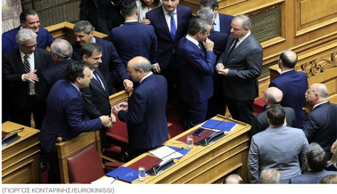 Προϋπολογισμός 2024: Υπερψηφίστηκε από τη Βουλή με 158 «ναι» – Με 249 «πέρασαν» οι δαπάνες του υπουργείου Άμυνας