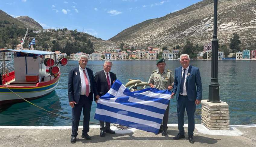 Επίσκεψη του Βασ. Υψηλάντη σε Καστελόριζο και Κάρπαθο