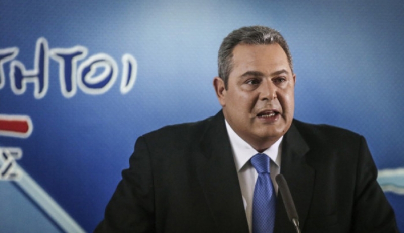 Καμμένος προς Αγκυρα: Θα συντρίψουμε όποιον τολμήσει να αμφισβητήσει την εθνική μας κυριαρχία