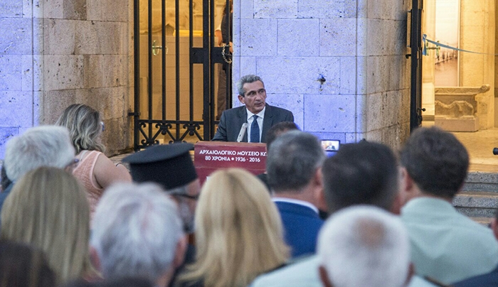 Το ανακαινισμένο Αρχαιολογικό Μουσείο της Κω εγκαινίασαν ο Υπουργός Πολιτισμού Α. Μπαλτάς και ο Περιφερειάρχης Γ. Χατζημάρκος