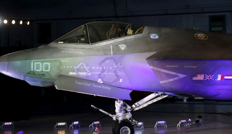 Η Τουρκία παρέλαβε το πρώτο μαχητικό F-35 από τις ΗΠΑ