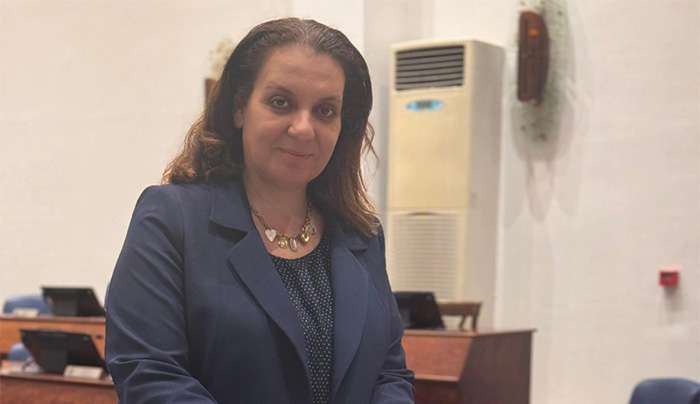 Ευχαριστήρια δήλωση της Έφης Χαραλαμποπούλου για τις εσωκομματικές εκλογές της Νέας Δημοκρατίας για την ανάδειξη των νέων τοπικών εκπροσώπων της Νέας Δημοκρατίας