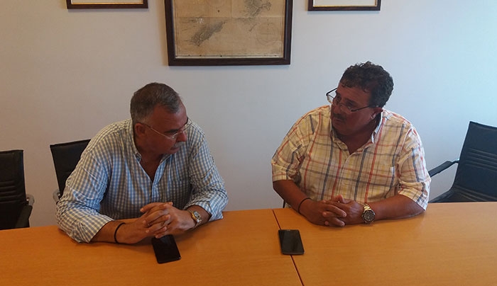 Συνάντηση του Προέδρου κ. Μπαριανάκη με το Δήμαρχο Καρπάθου