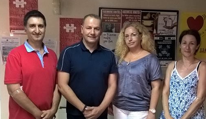 Μεγάλη ανταπόκριση στην εθελοντική αιμοδοσία της ΝΟ.Δ.Ε Δωδεκανήσου.