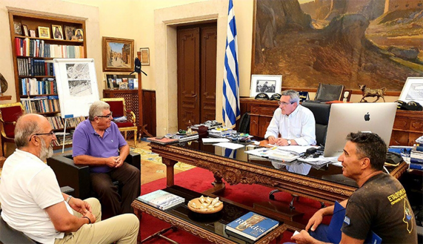 Το ζήτημα της επαναλειτουργίας της ΕΤΑΙΠΡΟΦΥΚΑ αντικείμενο της συνάντησης της Περιφερειακής Αρχής και του προέδρου των εργαζομένων της Εταιρείας
