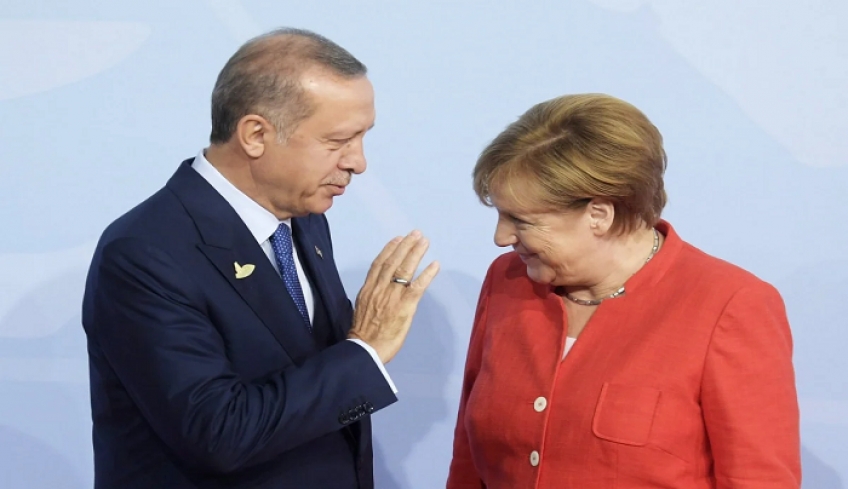 Σαφές «μήνυμα» Μέρκελ σε Ερντογάν για την ανατολική Μεσόγειο