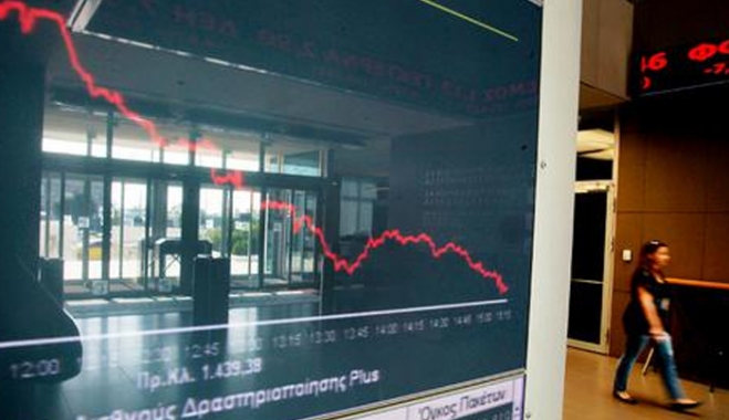 Μαζικό «ξεπούλημα» στο Χρηματιστήριο μετά το ναυάγιο - Στο -5,5% ο ΓΔ