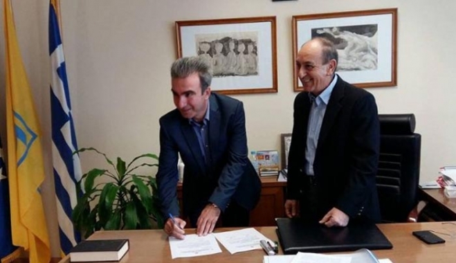 Oρκίστηκε ο Σάββας Καλαθενός στο νοσοκομείο