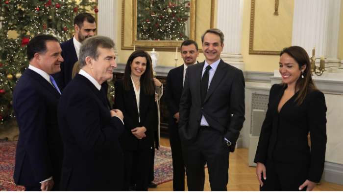 Oρκίστηκαν τα μέλη της νέας κυβέρνησης στο Προεδρικό Μέγαρο