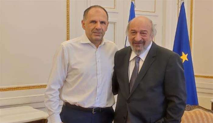 Συνάντηση Γ.Νικητιάδη με τον Υπ. Εξωτερικών Γιώργο Γεραπετρίτη