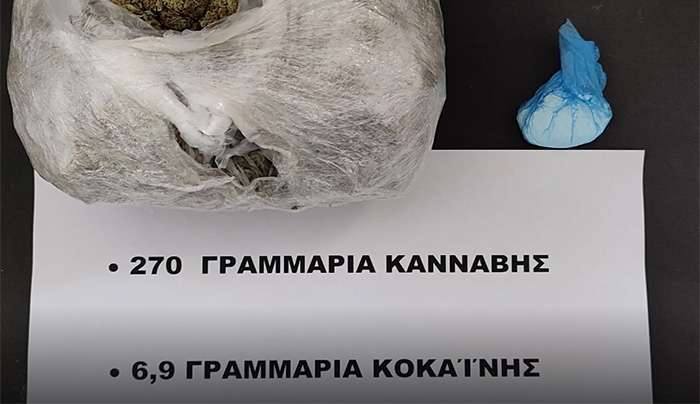 Δέμα με ναρκωτικά εντοπίσθηκε από αστυνομικούς στη Ρόδο