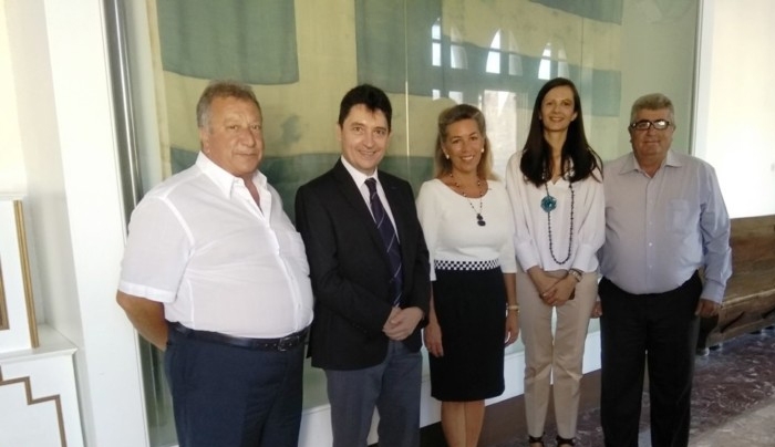 Η προώθηση των τοπικών προϊόντων στη Γαλλία αντικείμενο της συνάντησης Ζαννετίδη – Σωτρίλλη με τον Γάλλο γερουσιαστή Olivier Cadic