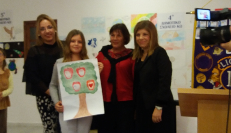 Με επιτυχία πραγματοποιήθηκε η εκδήλωση «Αφίσα για την Ειρήνη» των Lions- 1ο Βραβείο Σεμάι Παπουτσαλάκη από το 6ο Δημοτικό Σχολείο Κω (Πλατανίου)